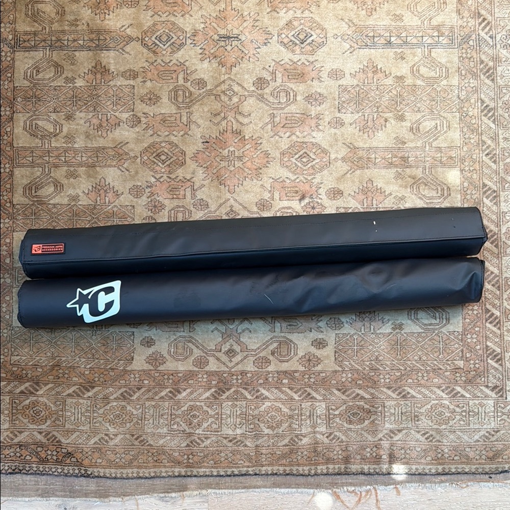 Coversaver Black Roof Rack Pads - Padded Car Crossbar Protection